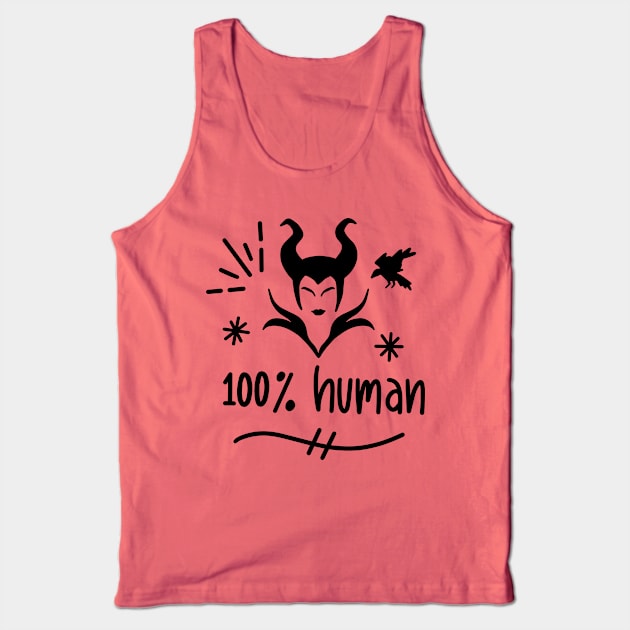 100 % human Tank Top by jollydesigns